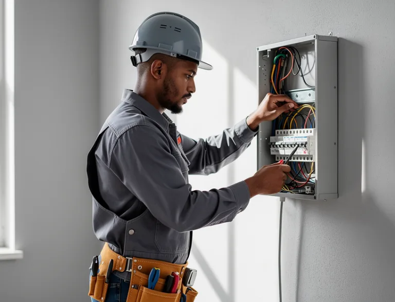 Electrician service in City of Milford (balance)